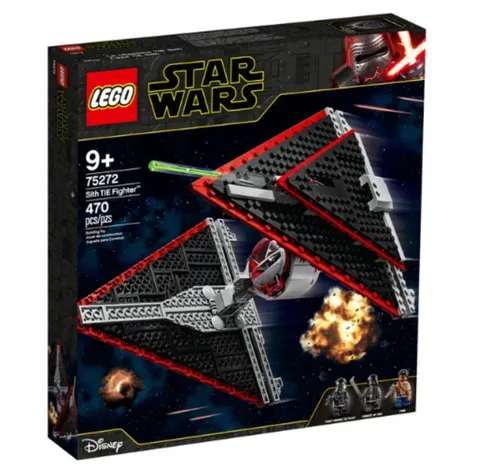 LEGO Star Wars 75272 Sith TIE Fighter 470pc Sealed Expedited Shipping