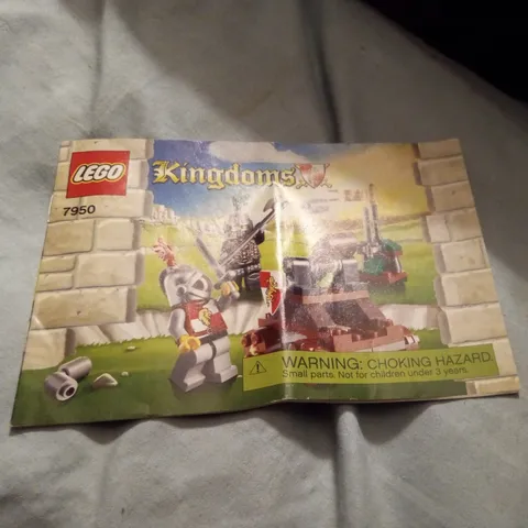Lego 7950 Knight's Showdown Instruction manual only-no parts