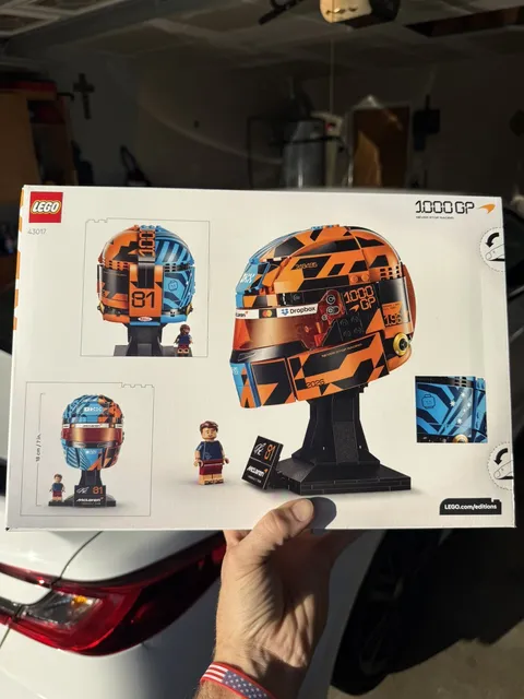 LEGO McLaren F1 Team Oscar Piastri Helmet 43017, 793pcs, 2026 unreleased
