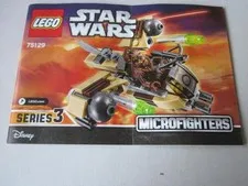 Lego Building Instructions Instruction Star Wars 75129 Micro Fighters Series 3