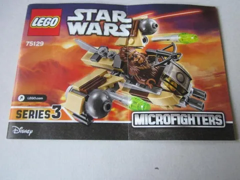 Lego Building Instructions Instruction Star Wars 75129 Micro Fighters Series 3