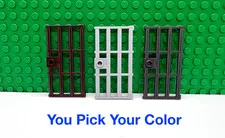 LEGO Door Barred 1x4x6 Jail  "You Pick Your Color and Qty" NEW