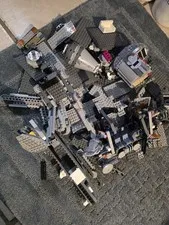LEGO Bulk Lot 5lbs 4oz Mixed Bricks Star Wars Parts Plates Wheels Building Toys