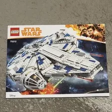 Instruction Only LEGO Star Wars Kassel Run Millennium Falcon 75212  NO BRICK