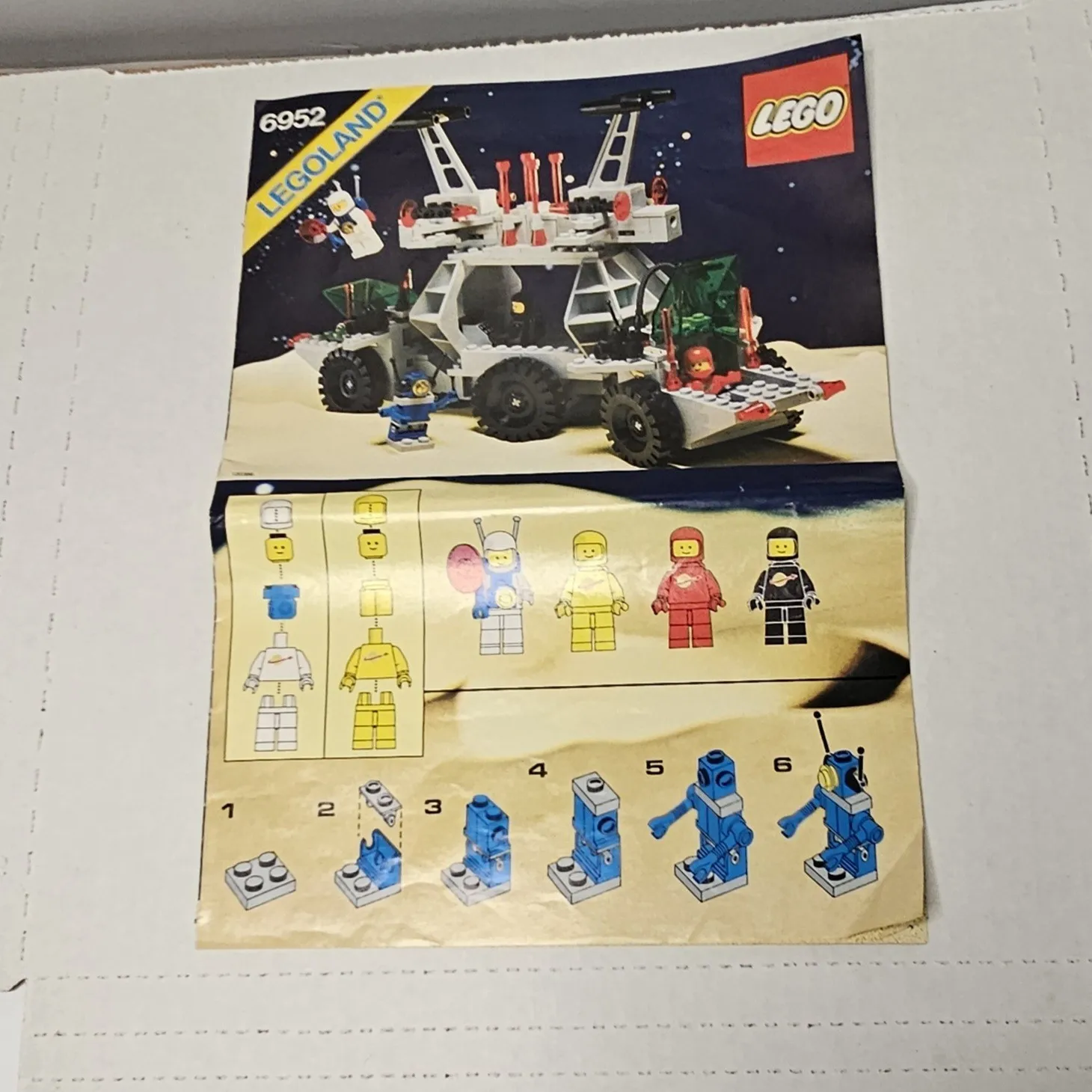 Lego Space Solar Power Transporter (6952) Instruction Booklet Only