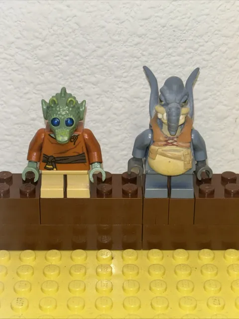 LEGO Star Wars Episode 1: Watto & Wald Minifig Set 2011- Retired- One Of One Fig
