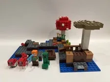 LEGO Minecraft: The Mushroom Island (21129) Complete Set | No Box
