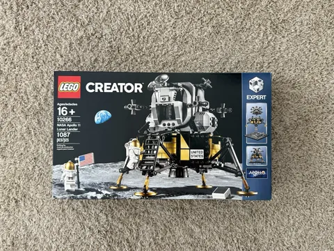 LEGO Creator 10266 NASA Apollo 11 Lunar Lander Astronauts Space NIB Retired