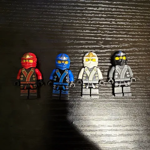 LEGO NINJAGO Minifigure Final Battle Kimono Ninjago Lot of 4 Kai Cole Zane Jay