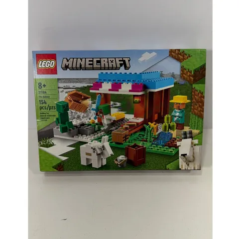 LEGO Minecraft The Bakery 21184 Building Set 154 Pieces Village Creeper Goat