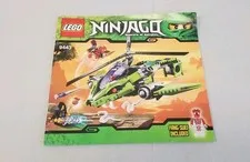 LEGO NINJAGO: Rattlecopter 9443  Instructions Only Manual Booklet Replacement 