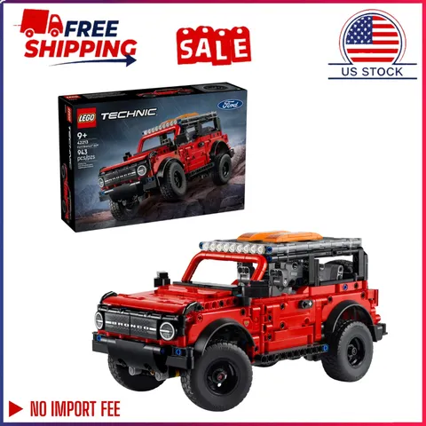 LEGO Technic Ford Bronco Kids Toy Car - Building Toy for Boys and Girls Ages 10+