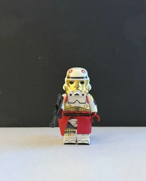 LEGO Star Wars Captain Enoch minifigure custom pad printed