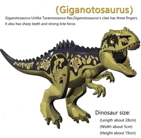NEW Jurassic World Giganotosaurus Dinosaur Custom Figure