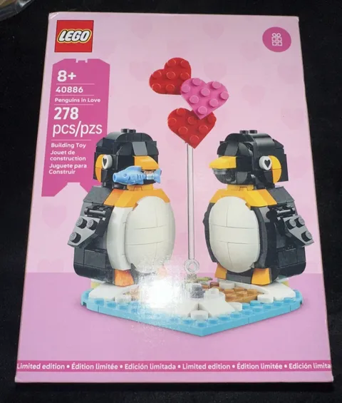 LEGO 40886 PENGUINS In Love  - Limited Edition GWP Promo Set - Valentine's Day