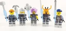 Lego Lego Ninjago Movie Shark Army Minifigure Lot of 5 Puffer Great White Gunner