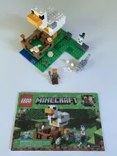 LEGO Minecraft 21140 The Chicken Coop Complete, No Box