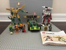 NINJAGO 2022 EVO/CORE DUAL SET LOT 71763 + 71781 LLOYDS BATTLE MECH/RACE CAR