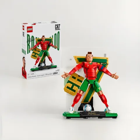 LEGO Editions Cristiano Ronaldo Soccer Legend 43016 CR7 New Sealed 854pc