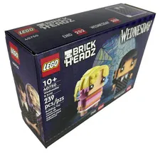 Lego 40750 BrickHeadz Wednesday & Enid 252 & 253 Retired New Sealed 10+ 239 Pcs