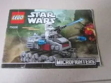 Lego Speed Star Wars Building Instructions Instruction 75028 Microfighters