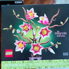 LEGO Botanicals Magnolia Branches 11510 435pcs 18+ Brick Separator Included