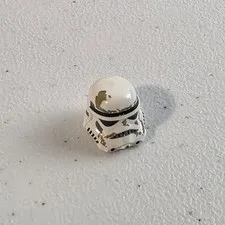 LEGO Star Wars - Minifig, Headgear Helmet Stormtrooper, 2 Chin Holes - Dirty