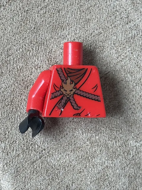 LEGO Ninjago KAI Minifigure Torso 2011 - njo007 Incomplete Has Damages