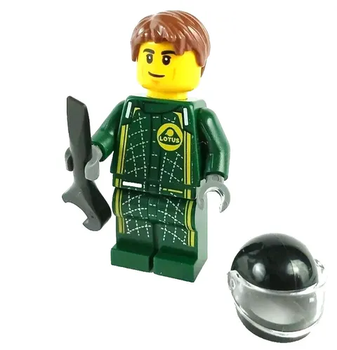 LEGO® Speed Champions Dark Green Lotus Evija Driver Minifigure™ sc096
