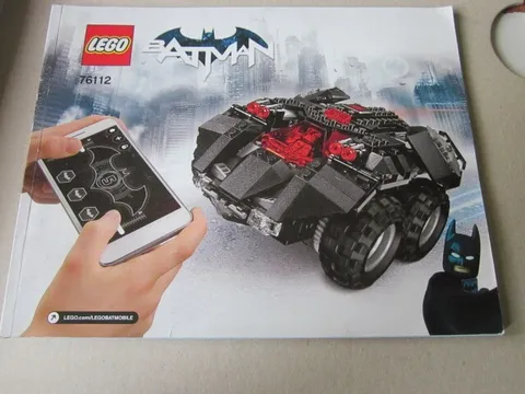 Lego Building Instructions Instruction Batman 76112