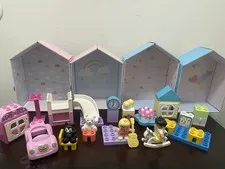 LEGO DUPLO Bedroom 10926 And Playroom 10925 Playable Boxes With Extra Car