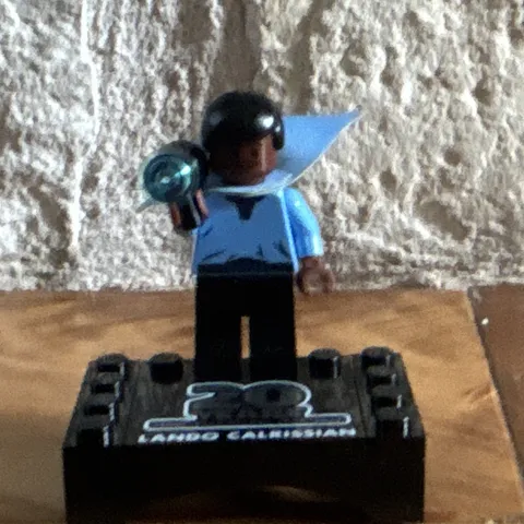 LEGO Star Wars Lando Calrissian 20th Anniversary Minifigure w/ Stand SW1027