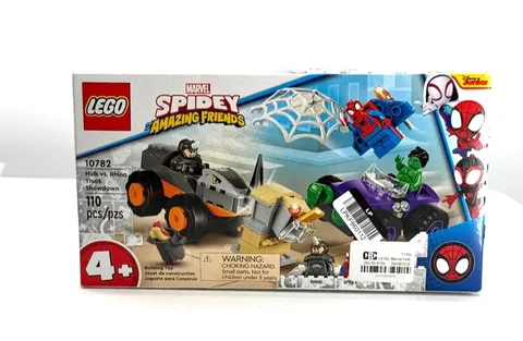 LEGO Spider-Man: Hulk vs. Rhino Truck Showdown (10782)