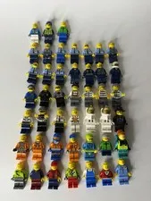 LEGO City Police Prisoners Bandits Huge Minifigures Accessories Bulk Bundle Lot