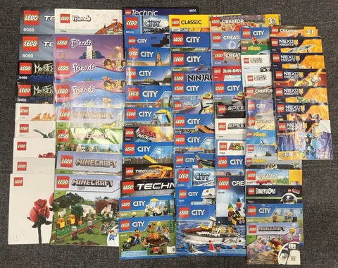 Lego instructions: Monster Fighters, Nexo Knights, Ninjago, Speed Champions