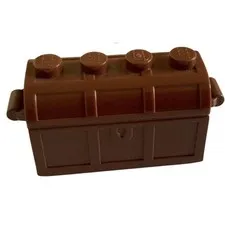 LEGO Brown  Treasure Chest with Curved Lid inv.629