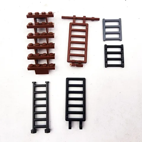 Lego Bricks Ladder Steps Fence Rail Lot of 6 pieces Replacement Parts
