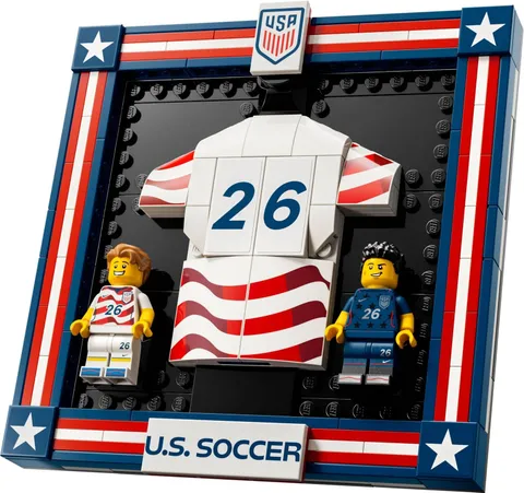 NEW SEALED LEGO 43033 U.S. Soccer National Team Jersey - Editions FIFA 2026
