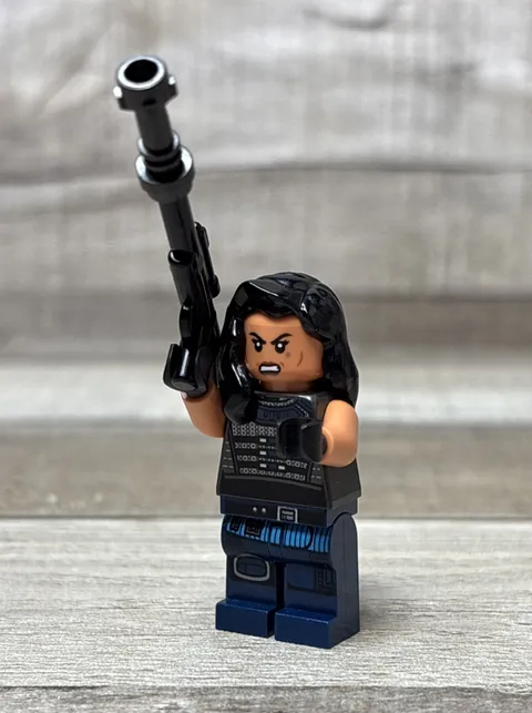 LEGO Star Wars Minifig Cara' Dune / Gina Carano (SW1058 / 75315 / 75254)
