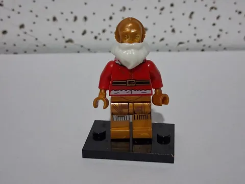 Custom Lego Star wars C-3PO Robot Christmas Santa Suit 