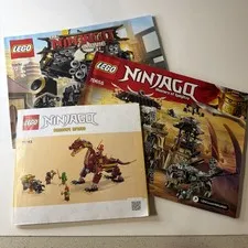 Lego Ninjago Manuals 70655, 70632 And 71793