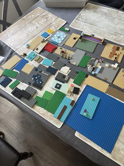 LEGO Bulk Lot Plates Flats Baseplates  Parts Random Assortment Multiple Sizes