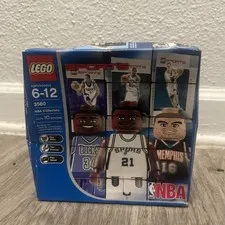 LEGO NBA Collectors 3560 Ray Allen Tim Duncan Pau Gasol . SEALED  DAMAGED BOX