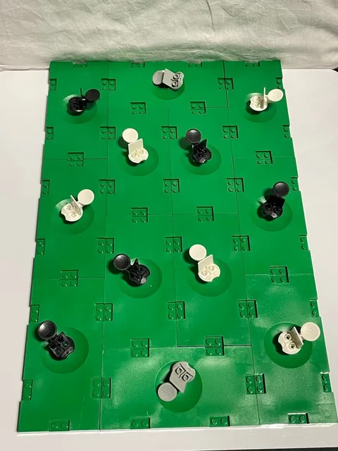 Lego Soccer Field Pitch Stadium Sports 12 base and stands  Used Good Condition