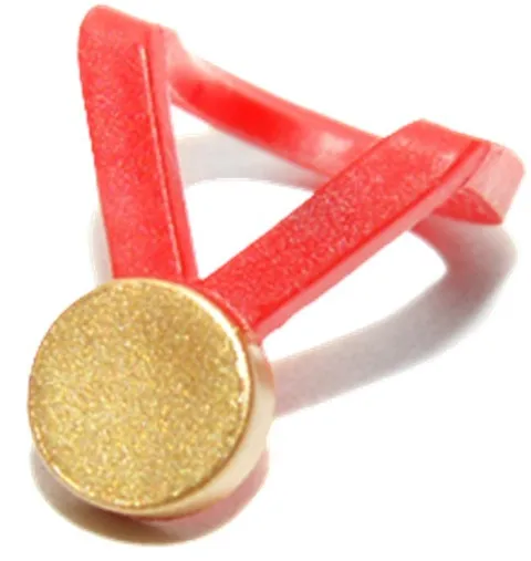 Lego 71032 New RACER Minifigure MEDAL Red with Gold Medallion Sport Reward D2