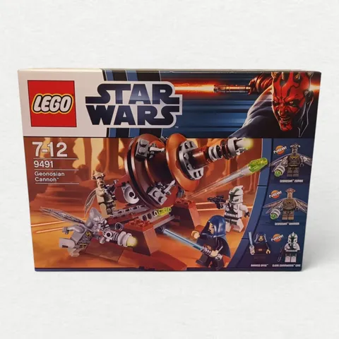 LEGO 9491 Star Wars Geonosian Cannon Complete Set Plastic The Clone Wars