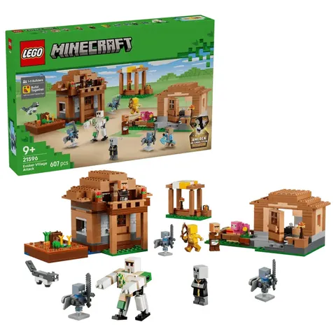 LEGO Minecraft ® Najazd przywoływaczy na wioskę 21596 LEGO