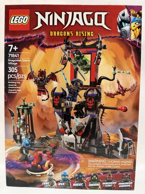 LEGO NINJAGO 71841 Dragonian Storm Village NISB New & Sealed