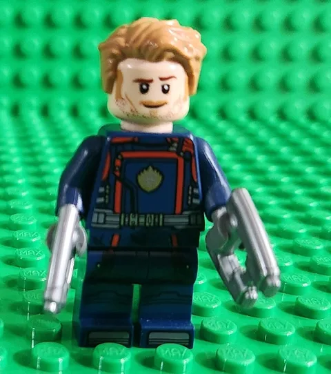 Star Lord Marvel Superheroes Lego Minfigure Authentic
