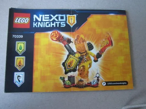 Lego Building Instructions Instruction 70339 Nexo Knights